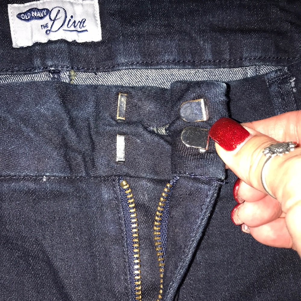 Old Navy The Diva dark denim Jeans - Picture 3 of 7